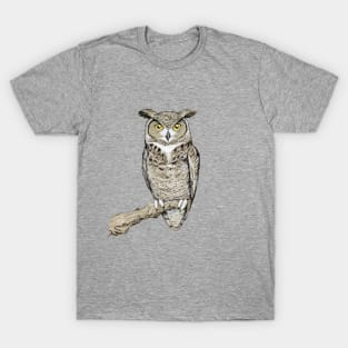 Great horned owl T-Shirt